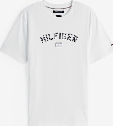 T-Shirt TOMMY HILFIGER en blanc : devant