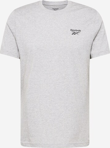 T-Shirt fonctionnel 'IDENTITY' Reebok en gris : devant