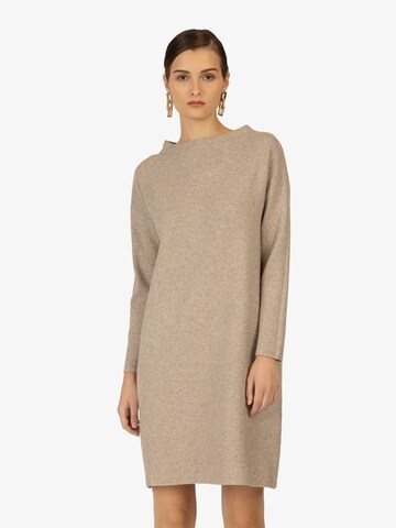 Kraimod Knit dress in Beige: front