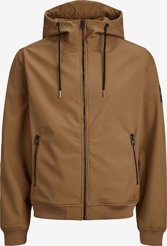 JACK & JONES Between-season jacket 'Basic' in Brown: front