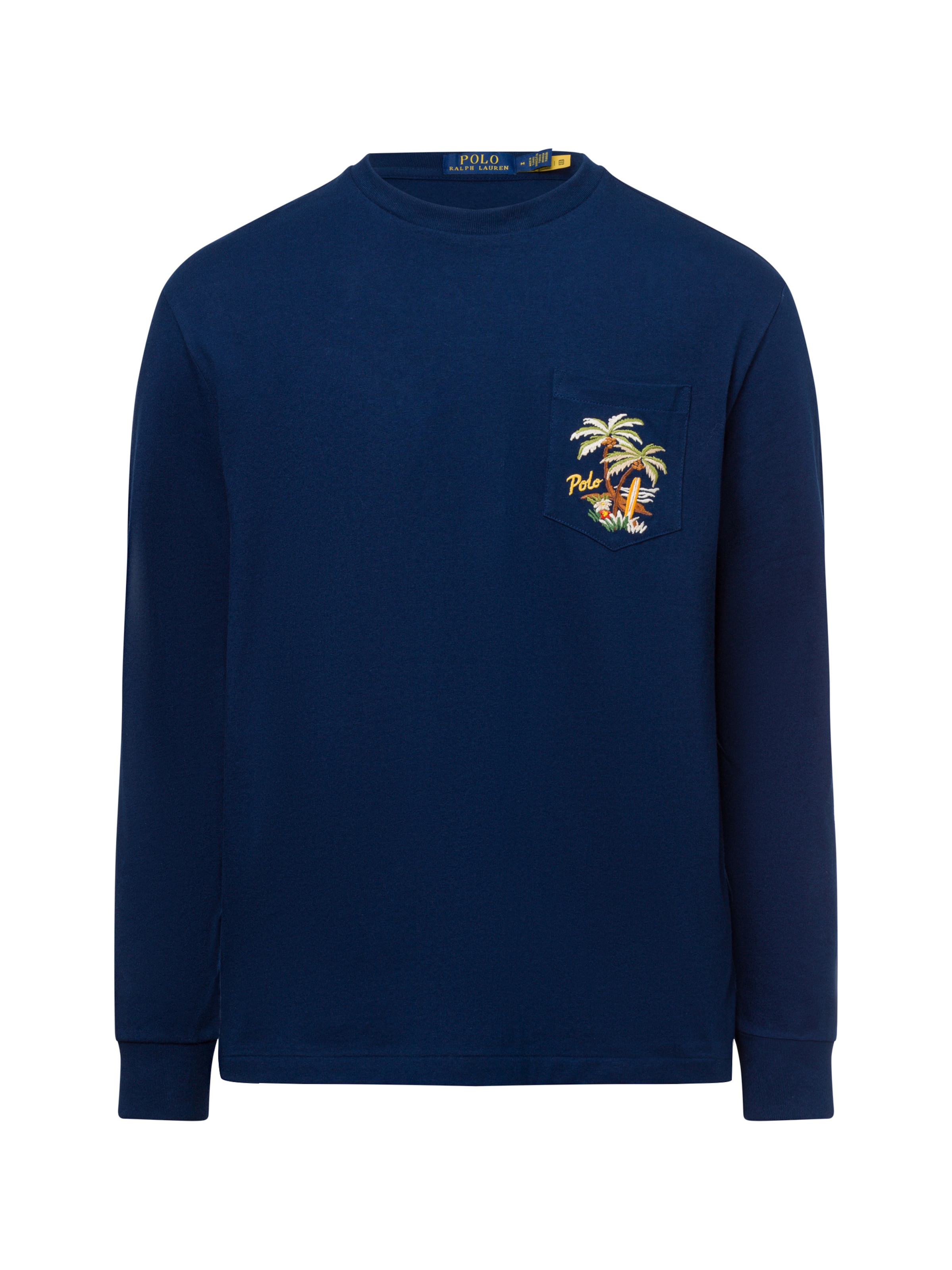 T-Shirt Polo Ralph Lauren en bleu : devant