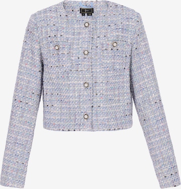 Blazer 'Festive' faina en bleu : devant