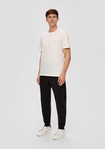 s.Oliver Tapered Broek in Zwart