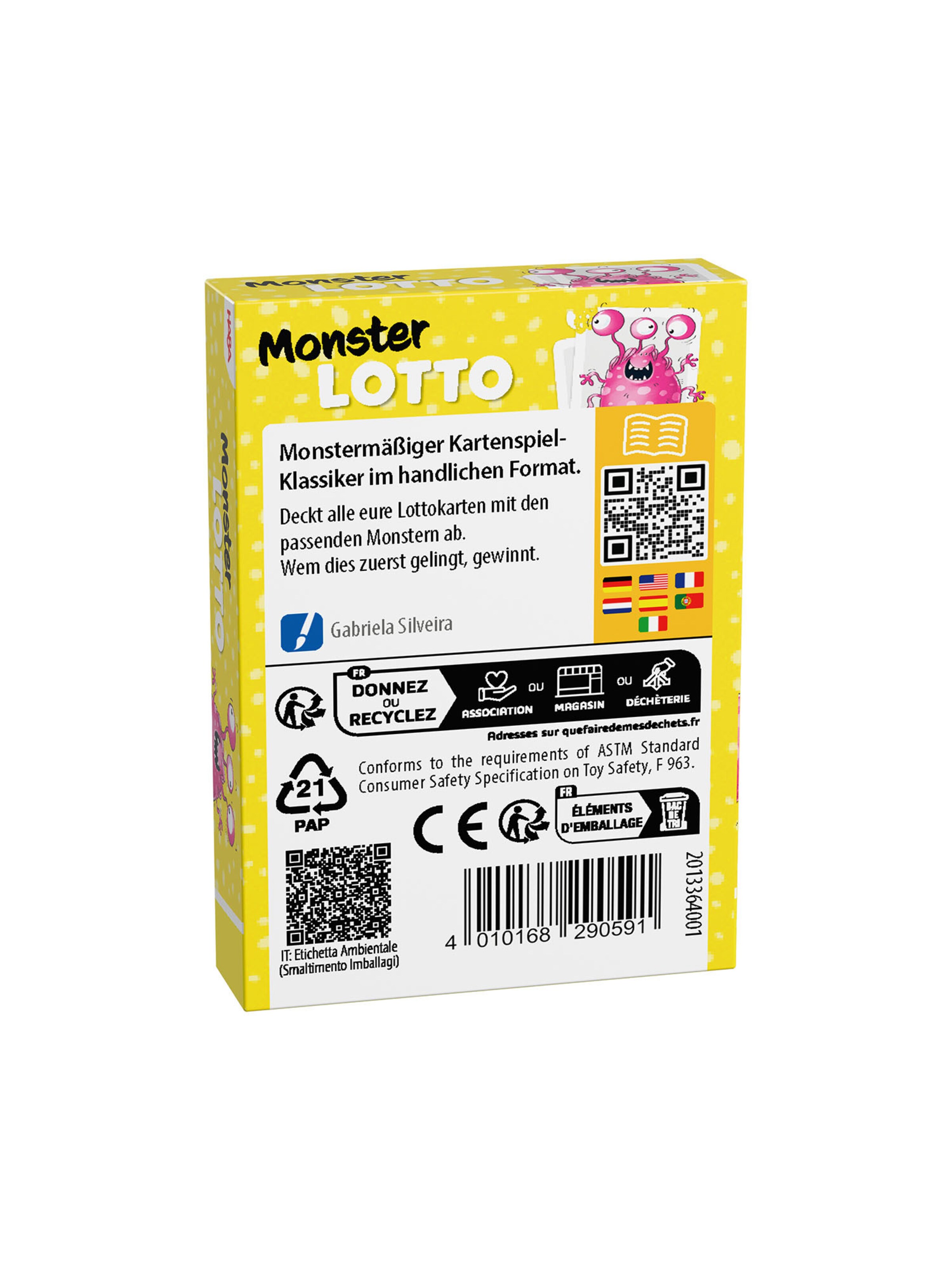 HABA Game 'Monster-Kartenspiel Klassiker ' in Mixed colours