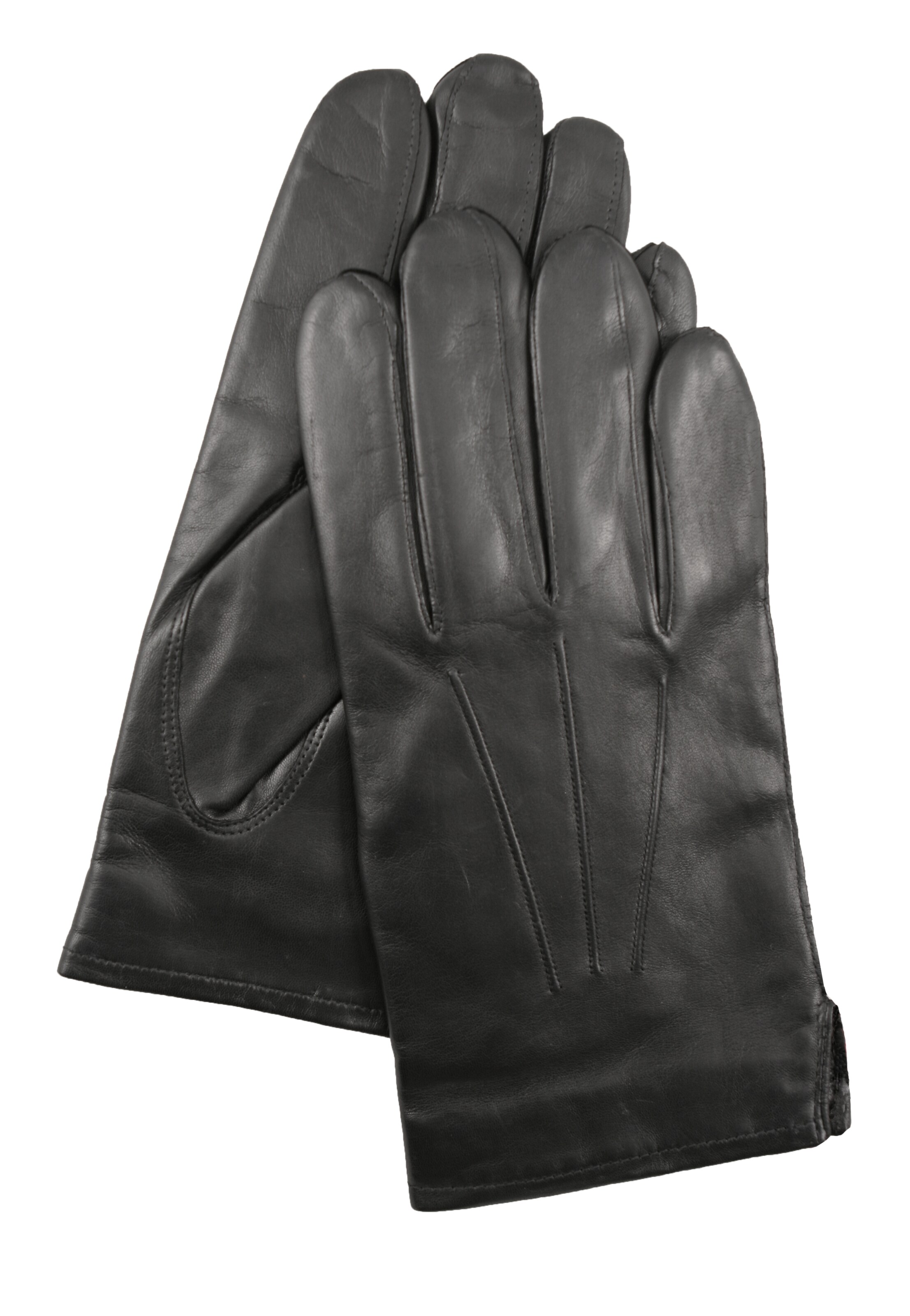 Gretchen Full finger gloves in Black: front