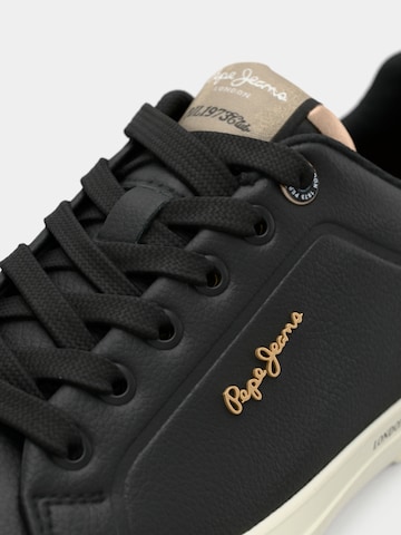 Pepe Jeans Tenisky 'KENTON CAMPUS' – černá