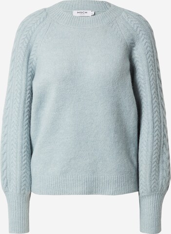 MSCH COPENHAGEN Sweater 'Peggy' in Blue: front