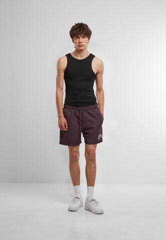 MJ Gonzales Zwemshorts 'Lone Hunter' in Lila