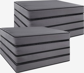 Housses de siège 'Lucca' Aspero en gris : devant