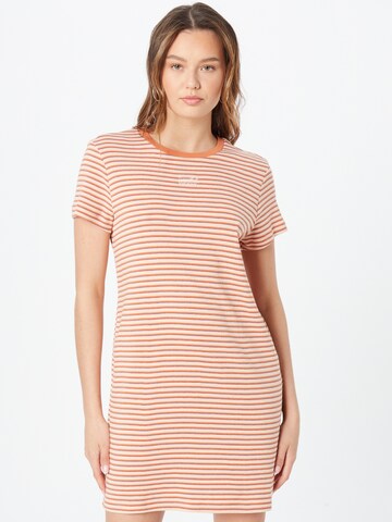 LEVI'S ® Jurk 'Vacation Tee DreSS' in Oranje: voorkant