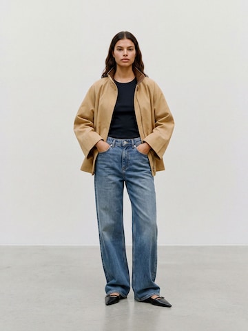 VERO MODA Between-Season Jacket 'VMLorafine' in Brown
