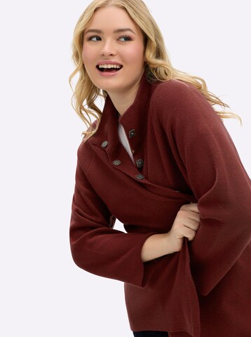 SHEEGO Strickjacke in Rot