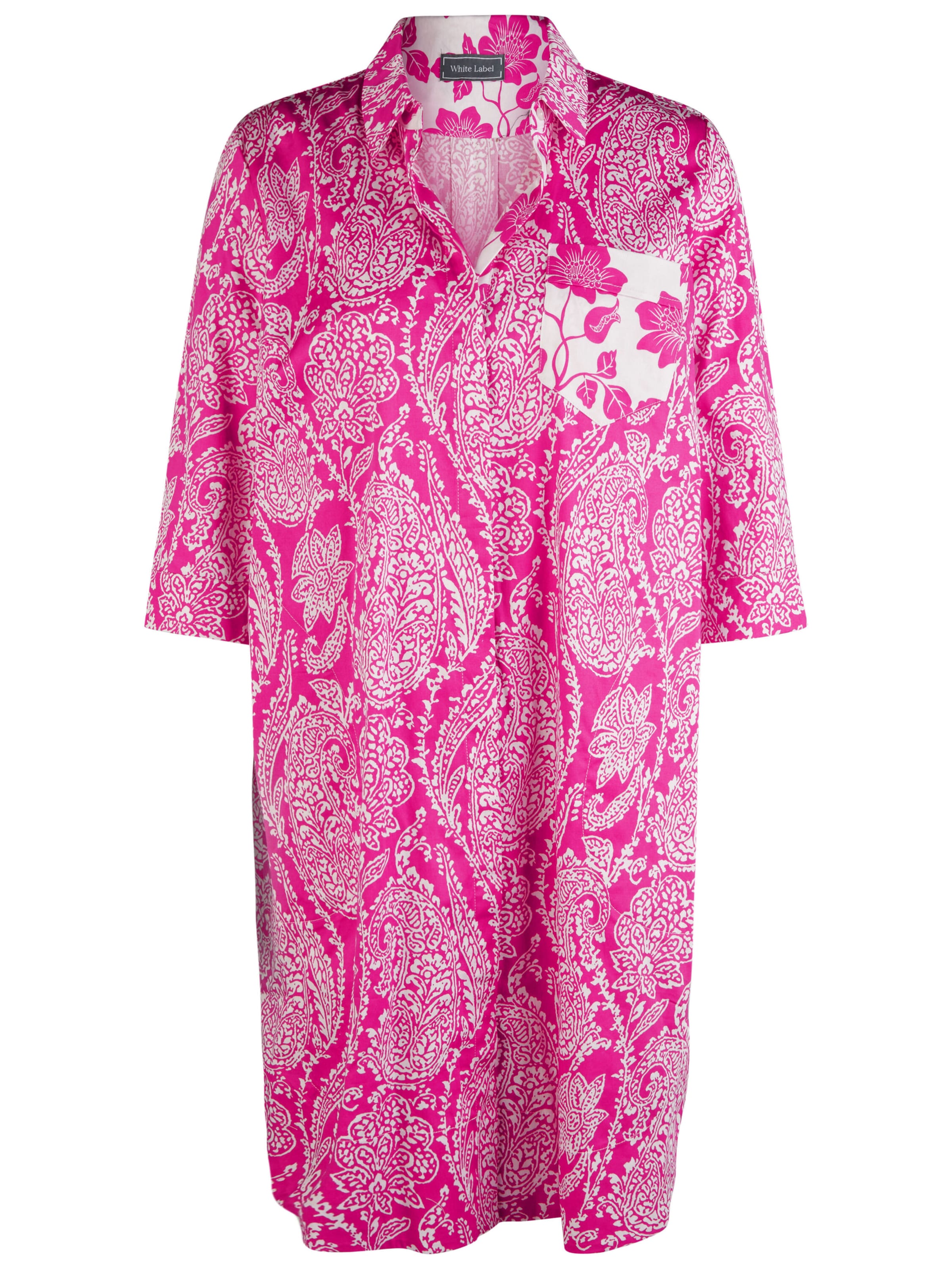 White Label Blusenkleid in Pink: Vorderseite