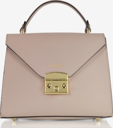 LeParmentier - Bolso de mano 'Peggy' en beige: frente
