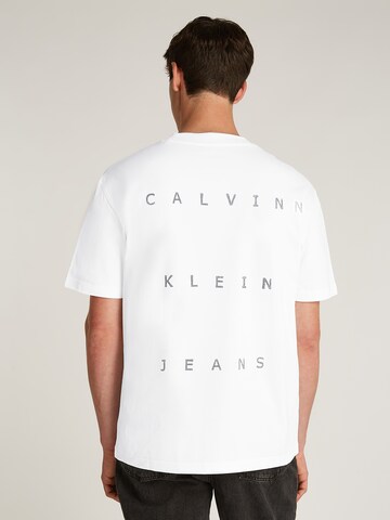 Calvin Klein Jeans T-Shirt in Weiß: Vorderseite