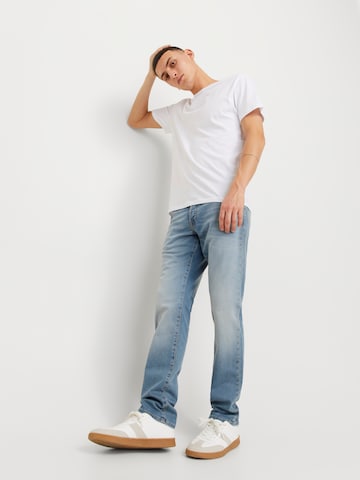 JACK & JONES Regular Jeans 'JJIMike JJFox' in Blue