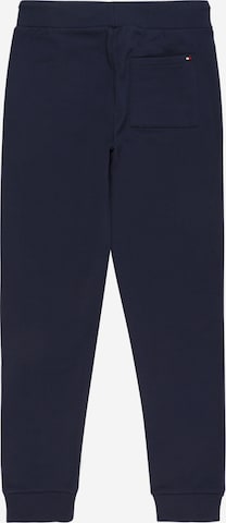 TOMMY HILFIGER Tapered Broek in Blauw