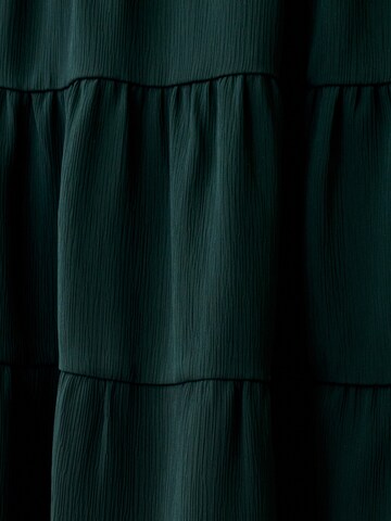 Robe 'LILA' Tussah en vert