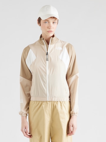 THE NORTH FACE Outdoor Jacket in Beige: front