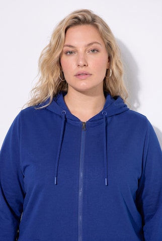 Ulla Popken Sweat jacket in Blue