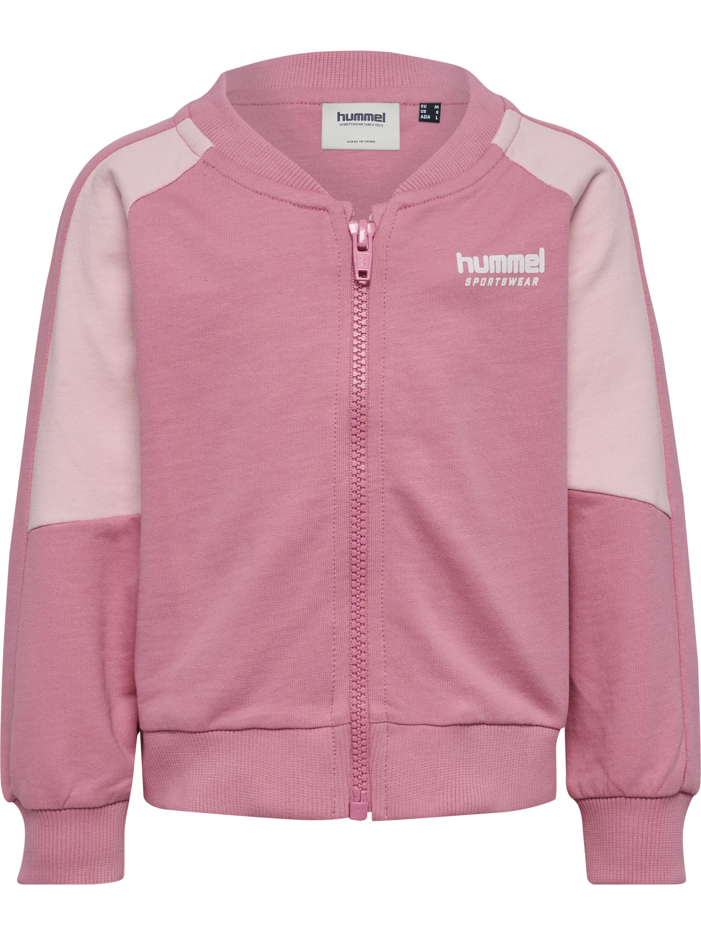 Hummel Sweatjakke i pink: forside