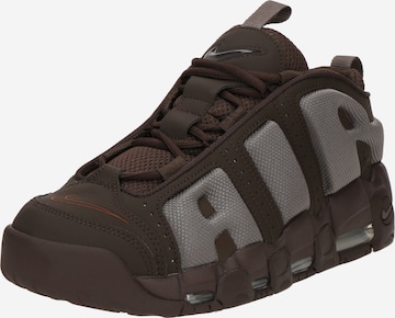 Nike Sportswear Низкие кроссовки 'AIR MORE UPTEMPO' в Коричневый: спереди