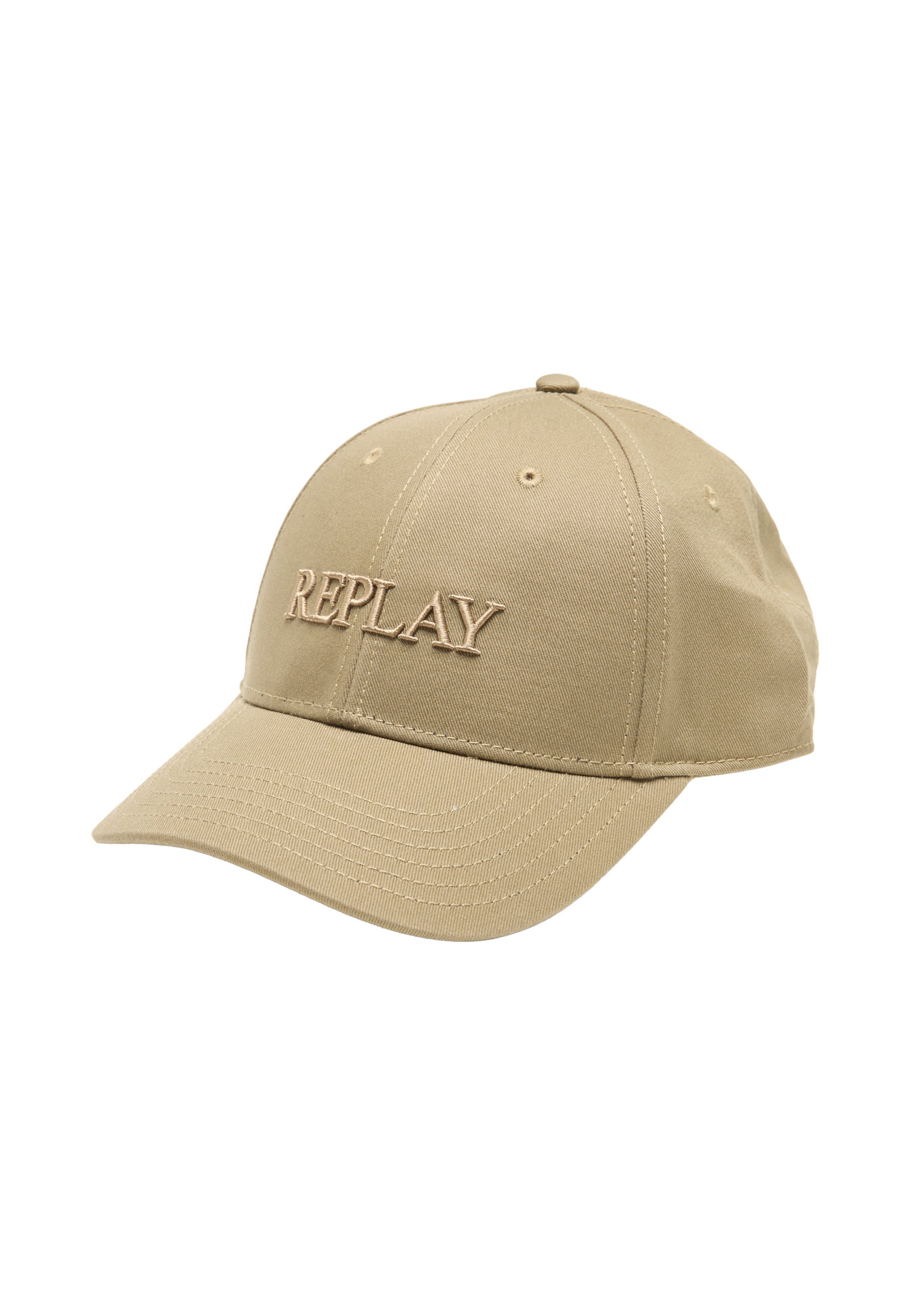 Casquette REPLAY en beige : devant