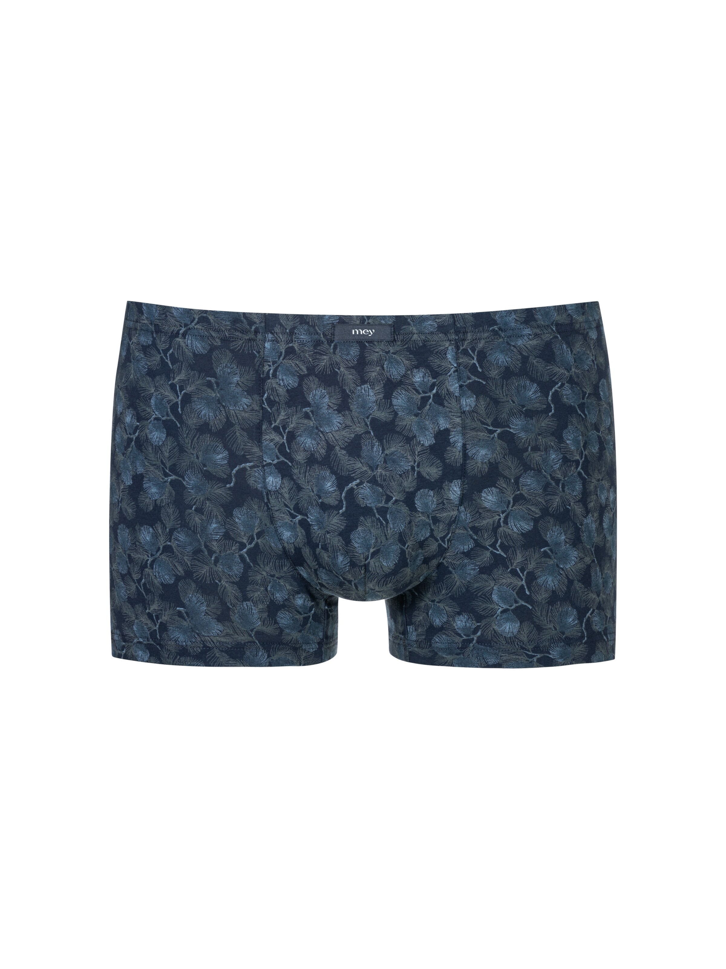 Boxers 'Dark Leaves' Mey en bleu : devant