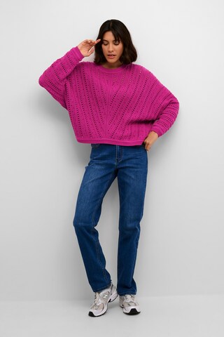 Kaffe Pullover 'Jolie' in Pink