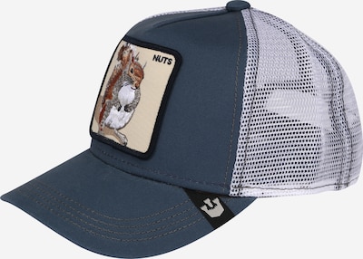 GOORIN Bros. Casquette 'Little Squirrel' en beige / bleu-gris / noir / blanc, Vue avec produit
