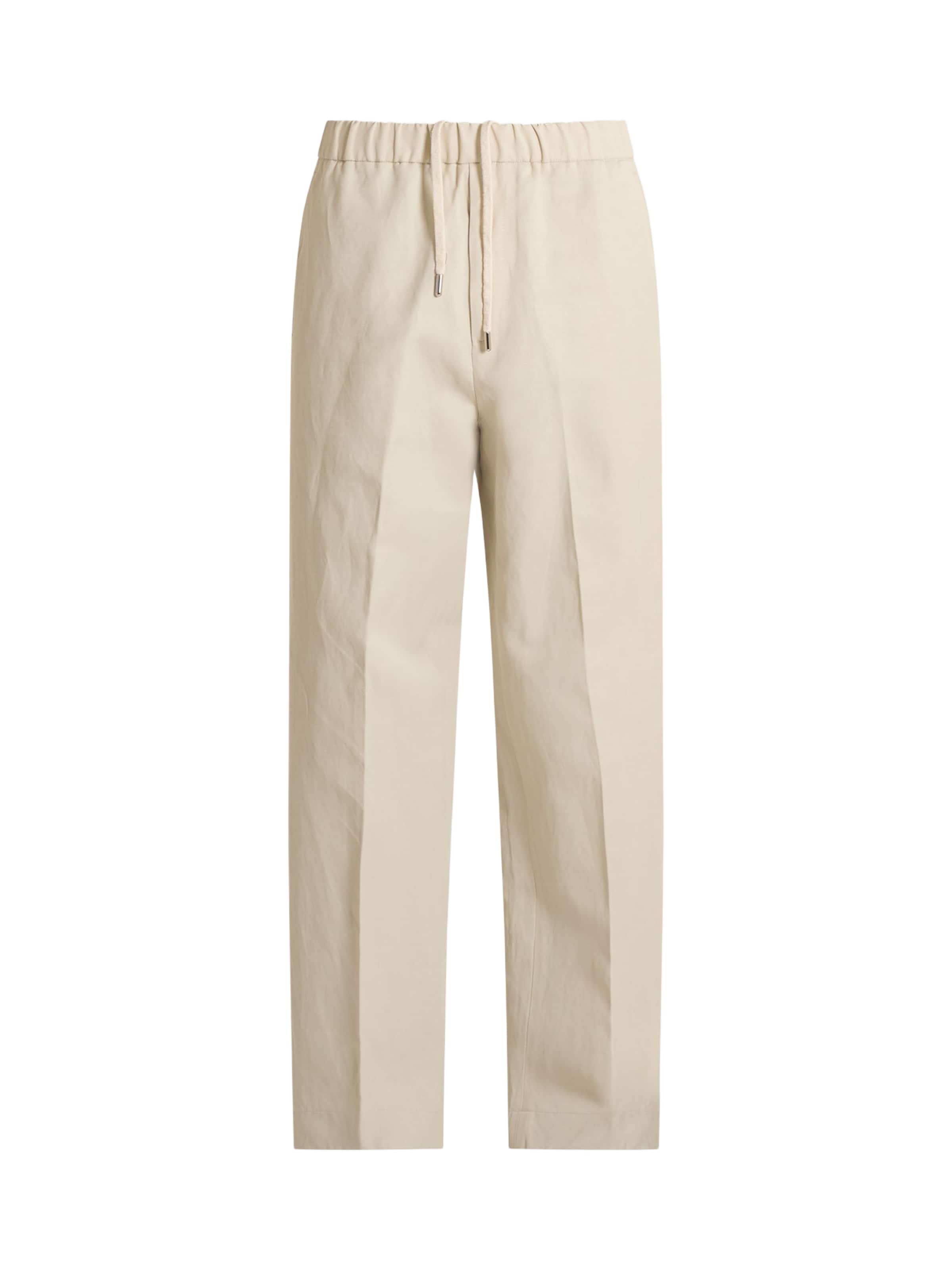 COSTUMEIN Wide Leg Hose in Weiß: Vorderseite