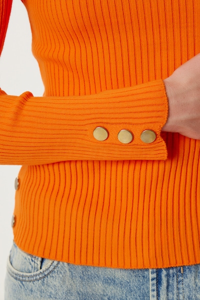 Pullover in S-M Happiness İstanbul di colore arancione, Visualizzazione prodotti