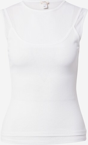 River Island Top in White: front