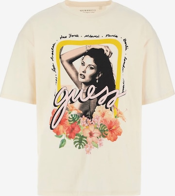 GUESS Shirt in Beige: predná strana