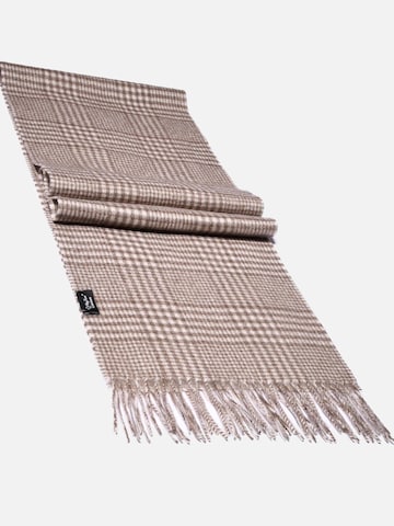 MayTree Schal 'Hahnentritt' in Beige