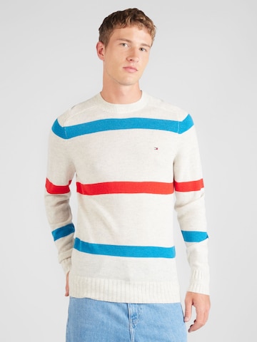 Pullover di TOMMY HILFIGER in beige: frontale