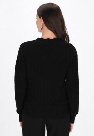 Pull-over usha BLACK LABEL en noir