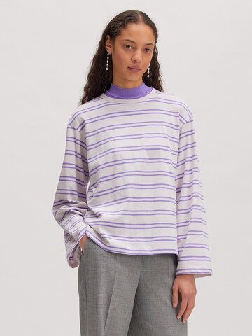 EDITED Shirt 'Verlee' in Purple: front