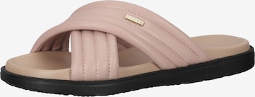 Mule SCAPA en rose : devant