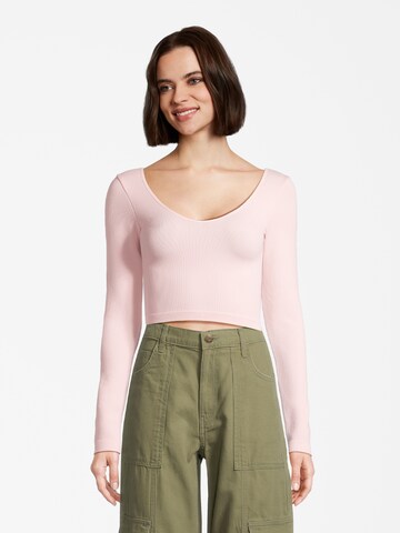 AÉROPOSTALE Shirt in Pink: front