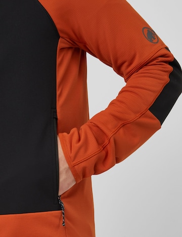 MAMMUT Fleecejacke  ‘Massone ' in Braun