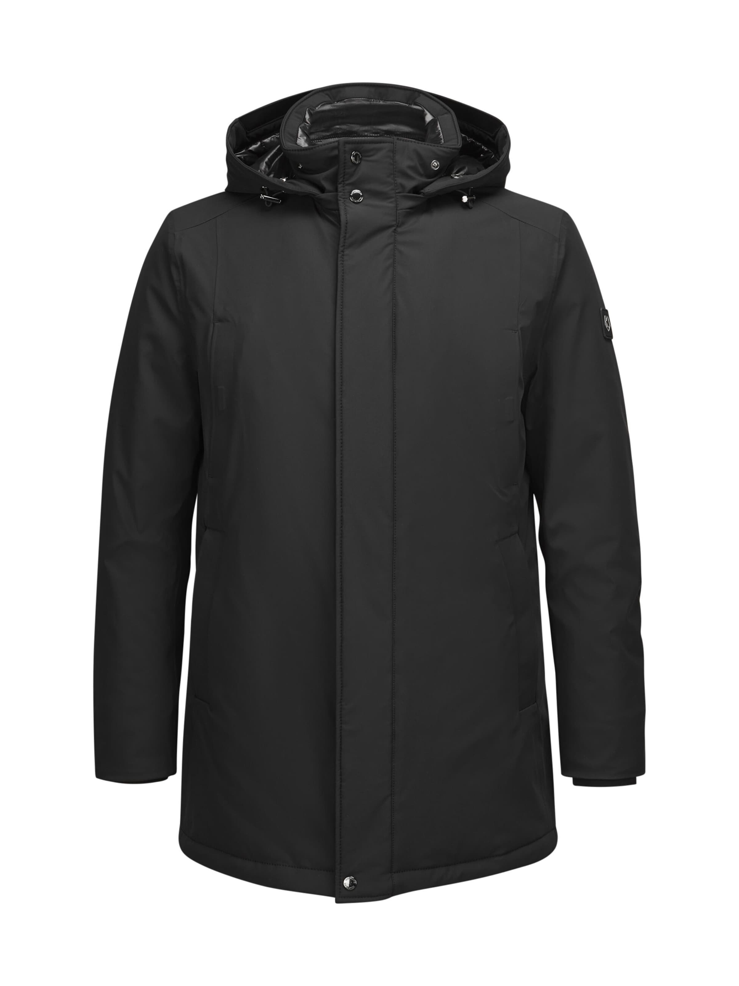 Veste d’hiver 'MSRichmond' MILESTONE en noir : devant
