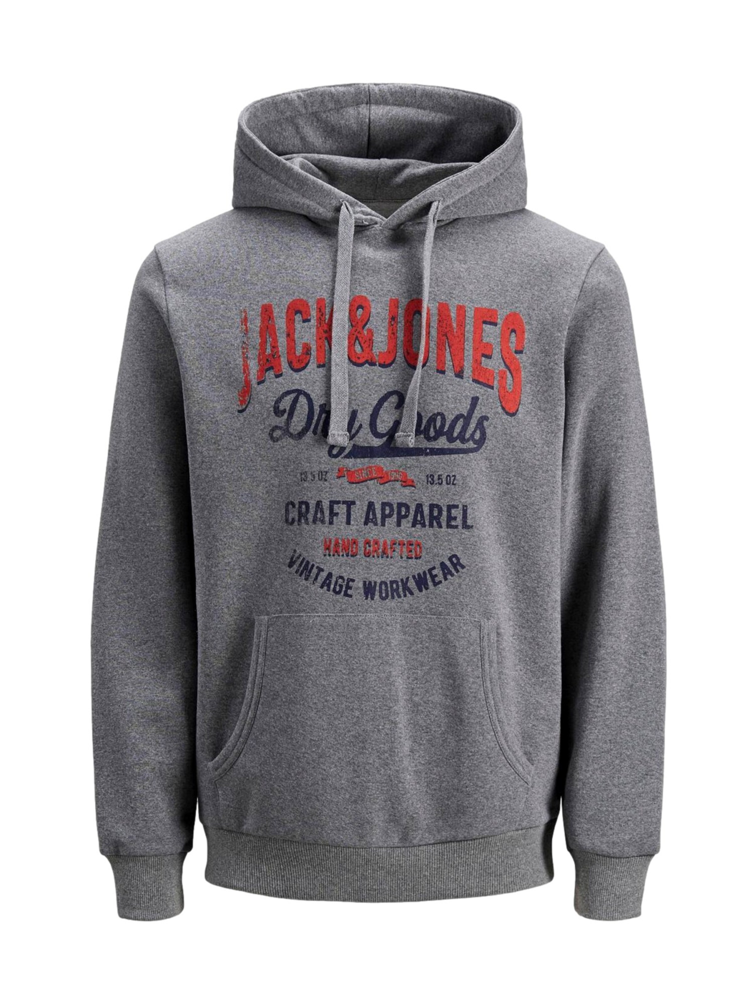 JACK & JONES Majica v velikosti L  | pegasto siva barva, Prikaz izdelka