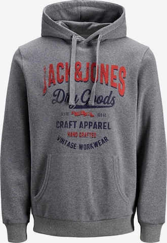 JACK & JONESSweater majica - siva boja: prednji dio