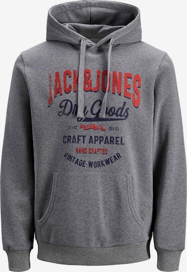 JACK & JONES Collegepaita koossa L värissä meleerattu harmaa, Tuotenäkymä