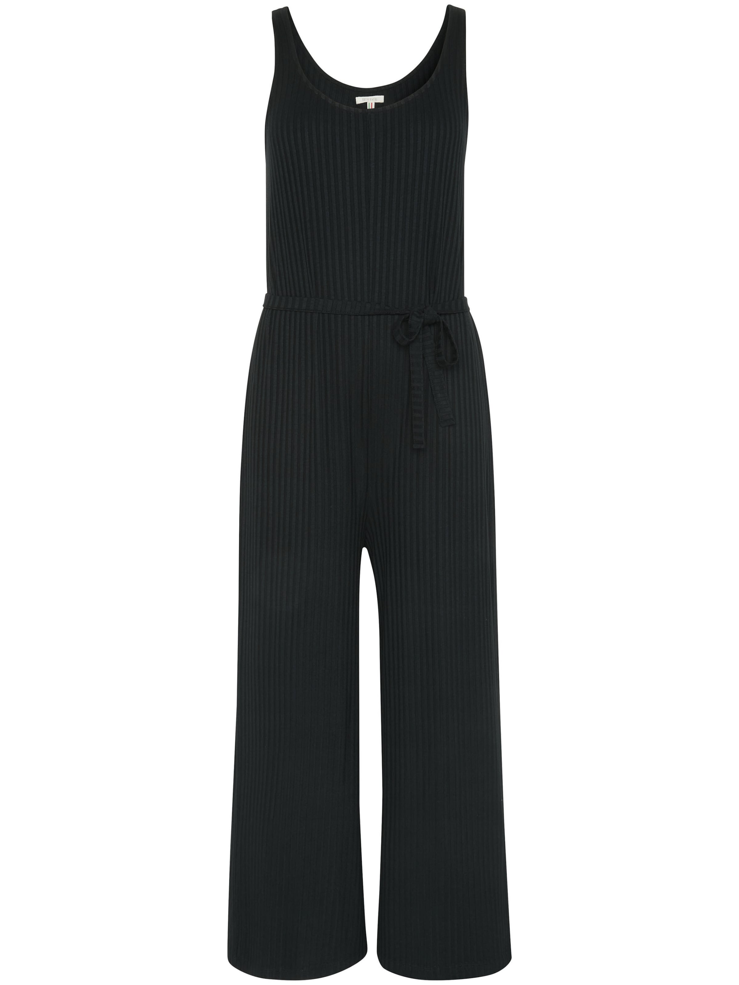 Detto Fatto Jumpsuit in Black: front