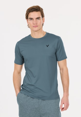 Virtus Performance Shirt 'Roger V3' in Blue: front