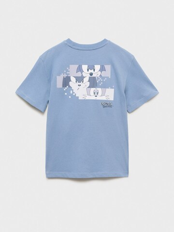 MANGO KIDS T-shirt 'SONICFRA' i blå