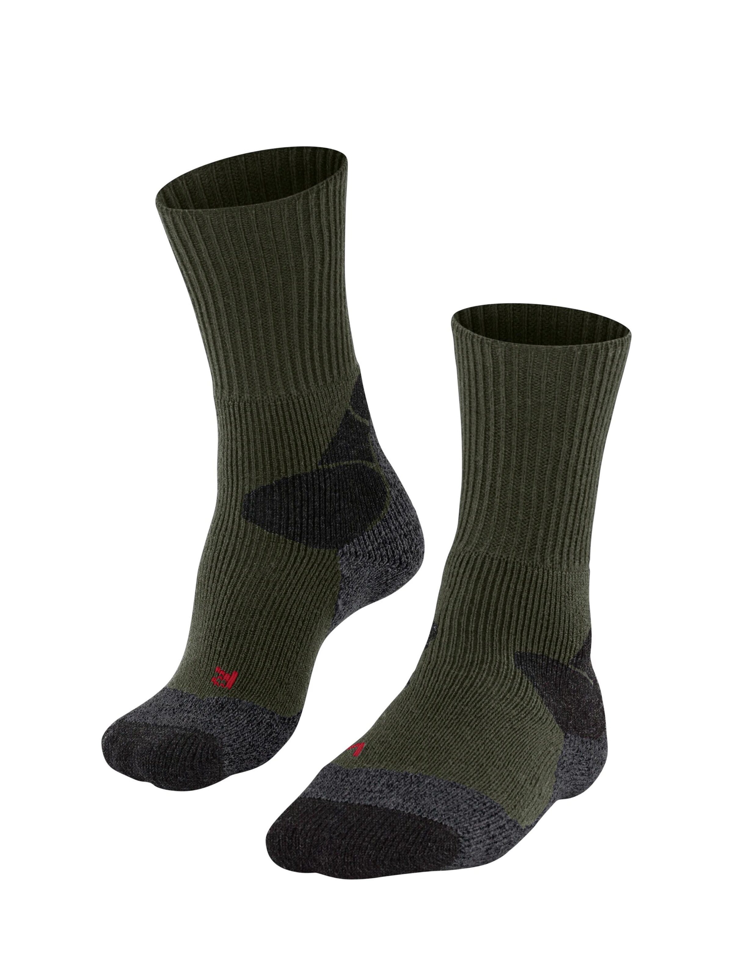 FALKE Athletic Socks 'TK-X Expedition' in Green: front