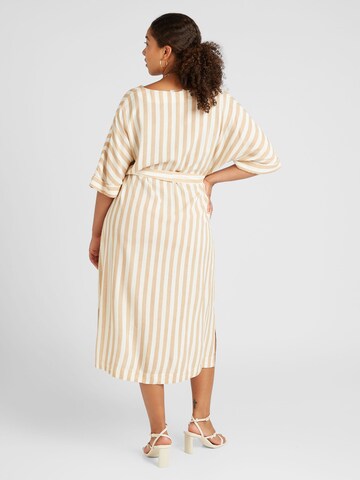 ABOUT YOU Curvy Dress 'Sofia' in Beige